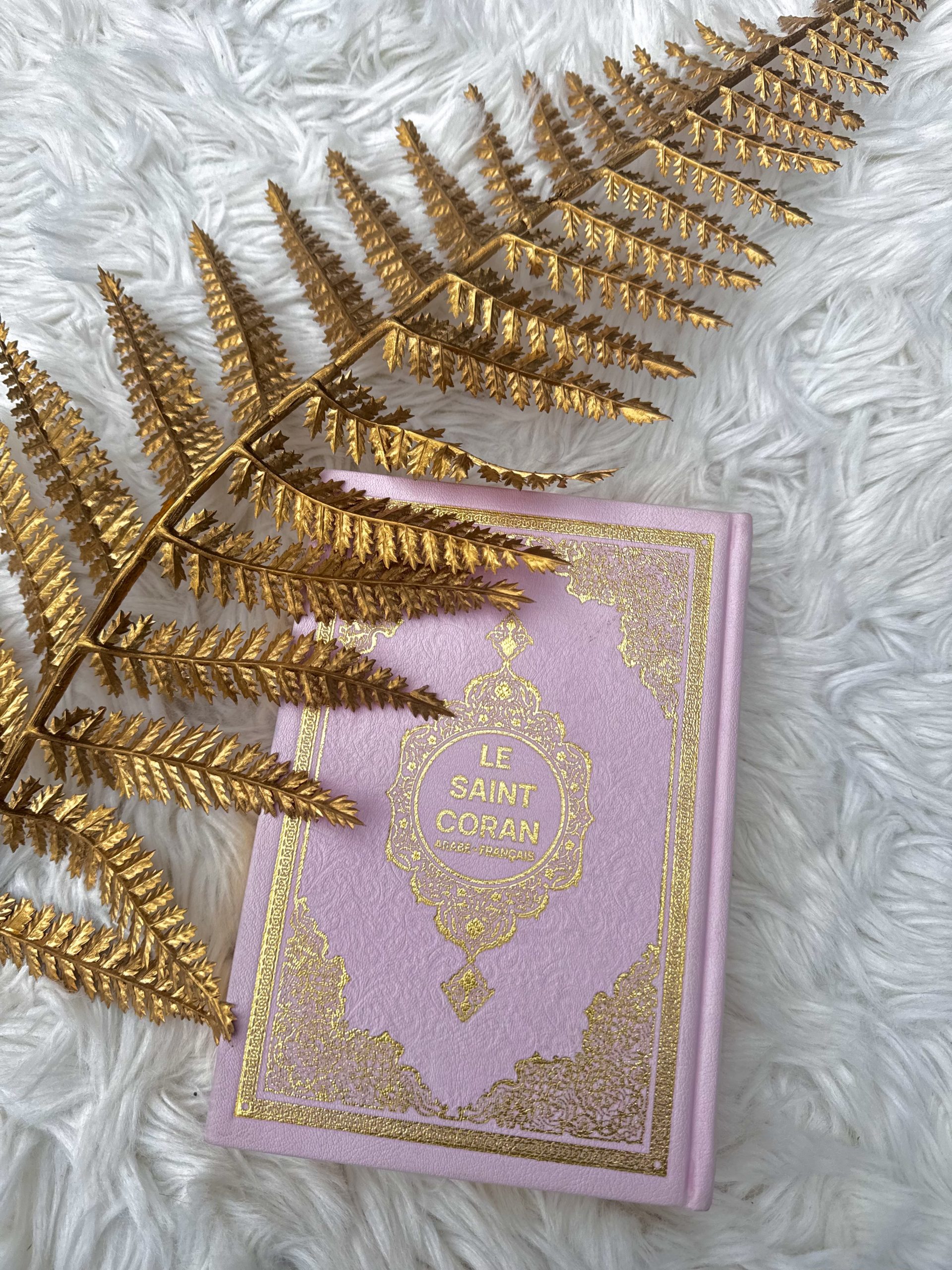 Coran QR Code Rose Poudré